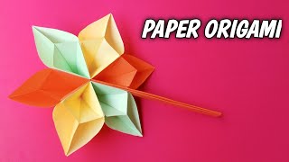 Paper Flowers | Very Easy Paper Flower | Paper Crafts For School | Paper Craft | Paper Craft Flowers