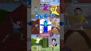 DORAEMON versi sakura school simulator😍😍#sakuraschoolsimulator #tiktok #DORAEMON #trend #sakura #sss