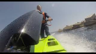 How to sank iPhone X in the Mediterranean sea with the help of stand-up jet ski