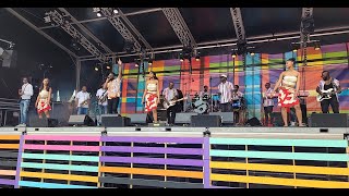 Ghabiang Boys op het podium “Waterkant” tijdens Kwaku Summer Festival op 16 juli 2023 – Part 1