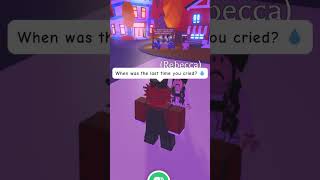 Emotional 😢😞 #roblox #robloxshorts #shorts