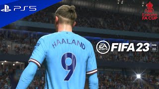 FIFA 23 - Man City vs. Arsenal - FA Cup 22/23 4th Round Match | PS5™