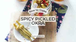 Spicy Pickled Okra Recipe