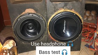 Pioneer vS Kenwood ❤️ bass test