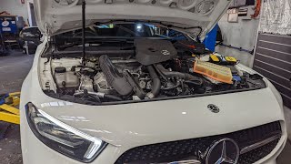 2020 Mercedes Benz key battery installation removal change CR2032