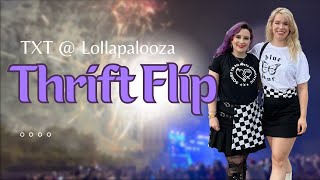 Thrift Flip|TXT Outfit for Lollapalooza