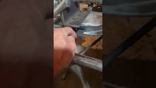 How to make a bracket for hairpins to a leaf spring front axle. Diy roadster on the cheap #tricks