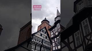 GLOCKENSPIEL Walpurgiskirche #Alsfeld (Hessen) • 19:15 Uhr #Carillon am Marktplatz #Musik #einfachso