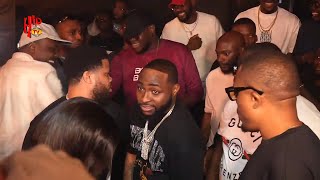 Watch How Victony welcomes Davido, Falz, & Mayorkun  to the Album launch of STUBBORN