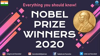 All Nobel Prizes 2020 | Winners & Important Points | XAT, IIFT, TISS, CMAT, SSC, Banks, RBI Grade B