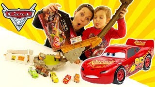 Cars Disney Pista Sfida Smokey Trattori Rotanti: macchine e giocattoli per bambini