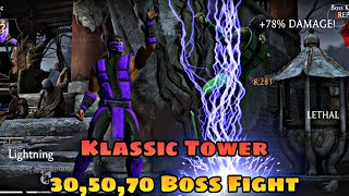 Mk Mobile Klassic Tower 30,50,70 Boss Fight