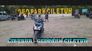 CIBUBUR - GEOPARK CILETUH || VLOG MINI TOURING #babangcalmrider (01-01-24)