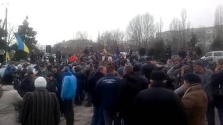 Массовый митинг протеста в Белгород Днестровске Одесса !