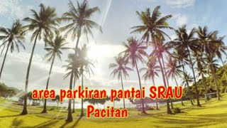 Pantai Srau Pacitan parkiran luas dan bebas - Duta Wisata png