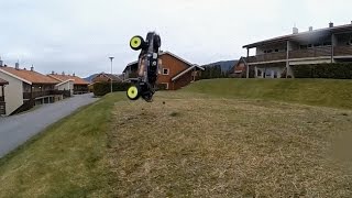 Gopro Hero 3 vs HPI Apache RC car:  Smashes, crashes and involuntary durability testing