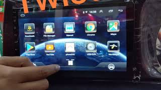 Kia Seltos Android touch screen.