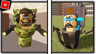 ALL NEW UPDATE with NEW SKIBIDI TOILETS and MORE in LAVATORY WAR ROLEPLAY - Roblox