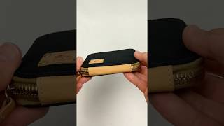 MIRO - Small Zip-Around Nylon Wallet by Il Bisonte