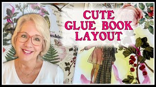 CUTE GLUE BOOK Layout, Plus ORGANIZING Bits and Pieces