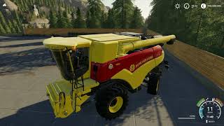 Presentazione  Trebbia New Holland 120 anni CR Edition  FS19