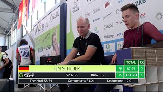 AWC22 - Tim Schubert - Free: Long Program Senior (22.05.2022)