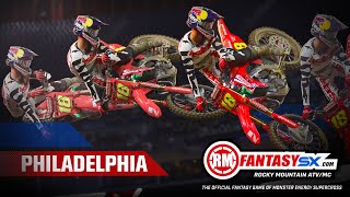 Welcome to CRASHVILLE!! | Supercross RND 15 Philadelphia | ft Weston Peick | RM FANTASY SX