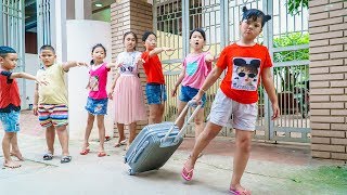 Kids Go To School | Chuns Traveling Have Fun With Your Friends For The Last Time