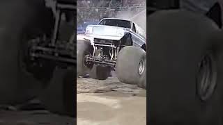 Monster truck crazy stunt in monster jam #scorpio #trending #monsterjam #thar #car #viral #shorts