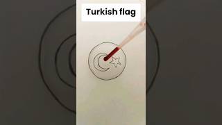 🔅 TURKISH FLAG NEXT DRAWING! 👌.(🇹🇷) #shorts #subscribe #türkbayrağı #drawing #draw