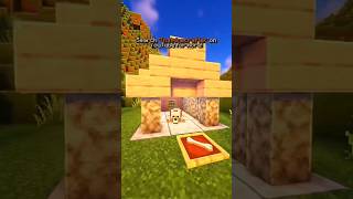 Simple Dog House Design in Minecraft!🐶🔥✅ #minecraft #minecraftshorts #shorts