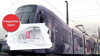 Freigeisterbahn rollt durch Düsseldorf