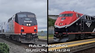 Railfanning Suisun-Fairfield 4/14/24