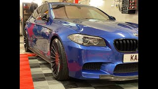 BMW M5 F10 complete build - Hamann - Akrapovic exhaust - Eventuri - Audison