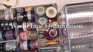 Washi Tape Organization