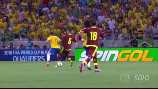 Melhores Momentos   Brasil 3 x 1 Venezuela   Eliminatórias da Copa 2018   13 10 2015