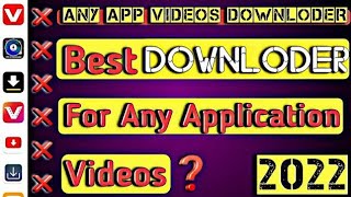 Best Video Downloader App For Android 2022 | Hd Video Downloader App | Best Video Downloading App