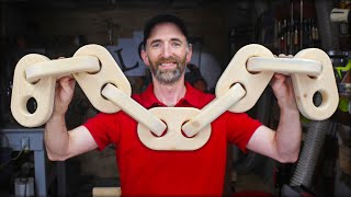 Making a Wooden Chain Out of Basic Lumber