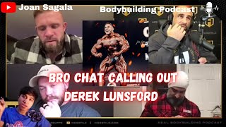 BRO CHAT CALLING OUT DEREK LUNSFORD!