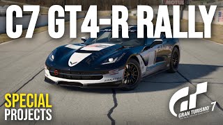 GT7 | Chevrolet Corvette C7 GT4R Rally Car Tune Setup | Special Projects