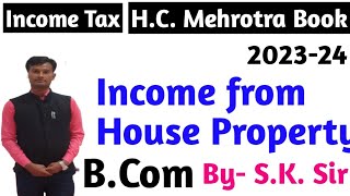 Income from house property | मकान संपत्ति की आय की गणना | assessment year 2023-24 | B.Com & BBA