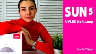 Лампа для гель лака SUN5 2в1 uvled nail lamp