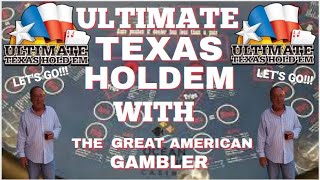 Ultimate Texas Holdem from Las Vegas!!