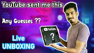 YouTube sent me this ?? | Live Unboxing | Verticle