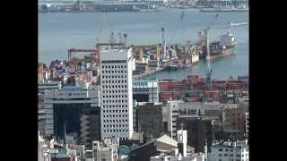 Busan Harbor from Weolbong Buddhist Temple