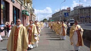 Процессия Божьего Тела. Минск 2012