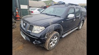 Обзор машины и проверка работы двигателя Nissan Navara (D40) 2.5 D 4Х4 2007г. АКПП Англия T022