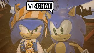 SONIC MEETS PIRATE SONIC IN VR CHAT