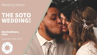 William & Angela  Soto Wedding | Conrad Mansion Iowa