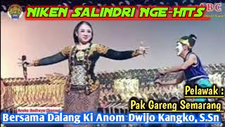 Niken Salindri NGE-HITS bersama dalang Ki Anom Dwijo Kangko dan Pk Gareng Semarang.